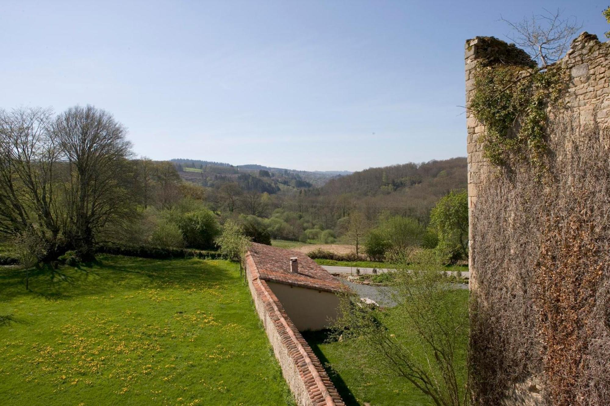 Bed and Breakfast Abbaye Du Palais Thauron Habitación foto