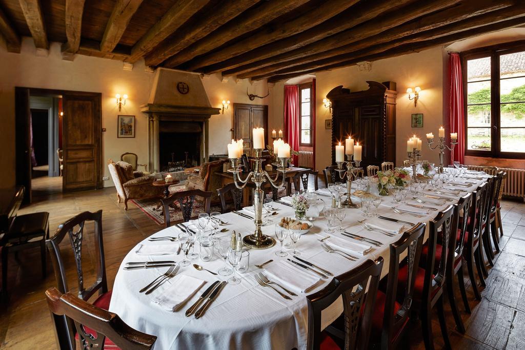 Bed and Breakfast Abbaye Du Palais Thauron Exterior foto