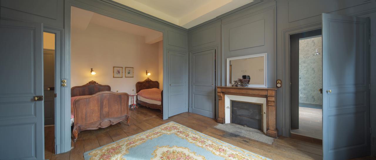 Bed and Breakfast Abbaye Du Palais Thauron Exterior foto